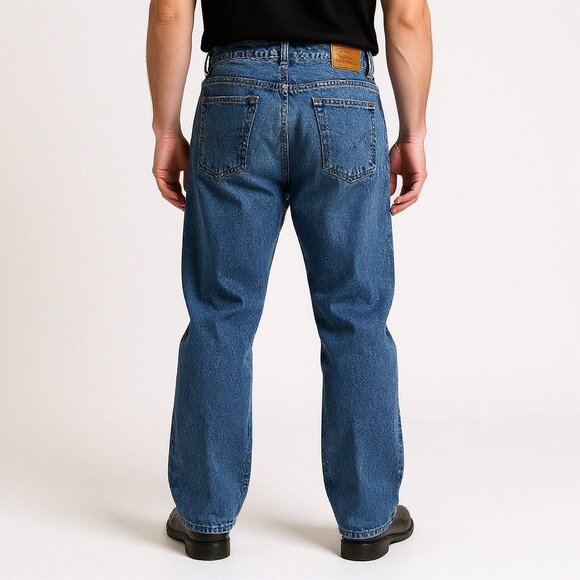 Vintage Y2K Levis 515 Jeans Mens Lower Rise Bootcut Red Tab - Picture 2 of 13